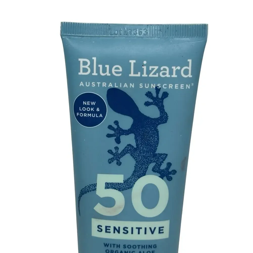 Blue Lizard Sensitive Mineral Sunscreen With Aloe 50spf Water Resistant 5 oz